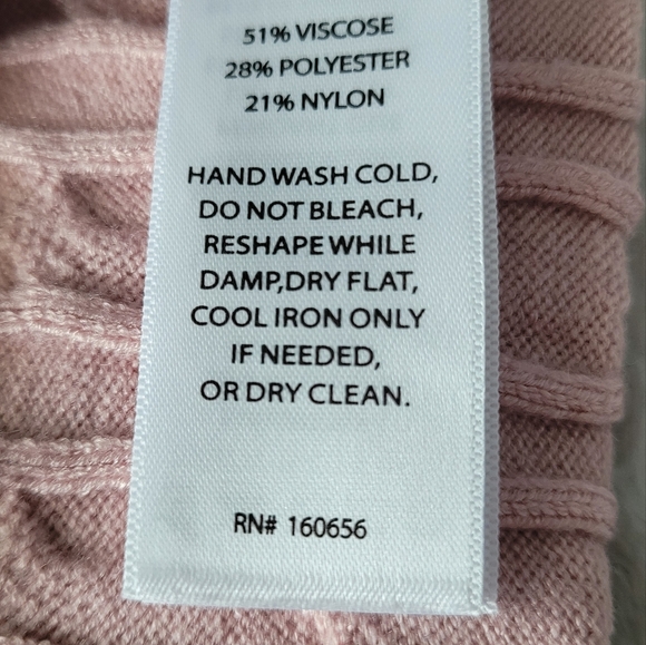 Nwt-SINCERELY JULES Light Pink Cable Knit Sleeveless Top..Read Post - Picture 6 of 6